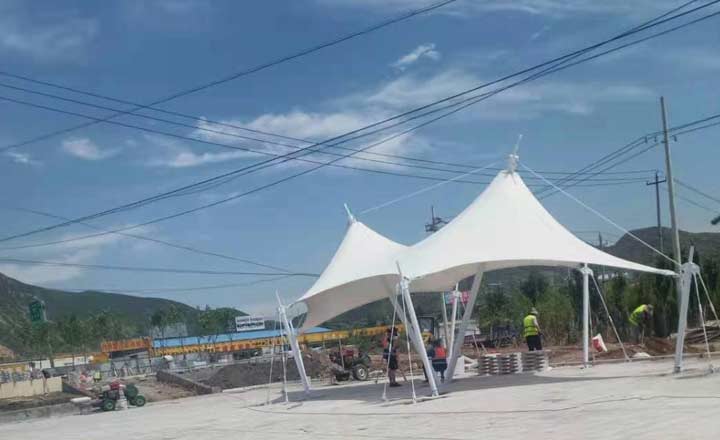 沈阳膜结构景观看台:PTFE膜材的日常应用与优势解析 沈阳膜结构景观看台:PTFE膜材的日常应用与优势解析